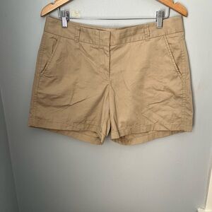 J. Crew Tan Skorts‎ Tailored Lightweight Design